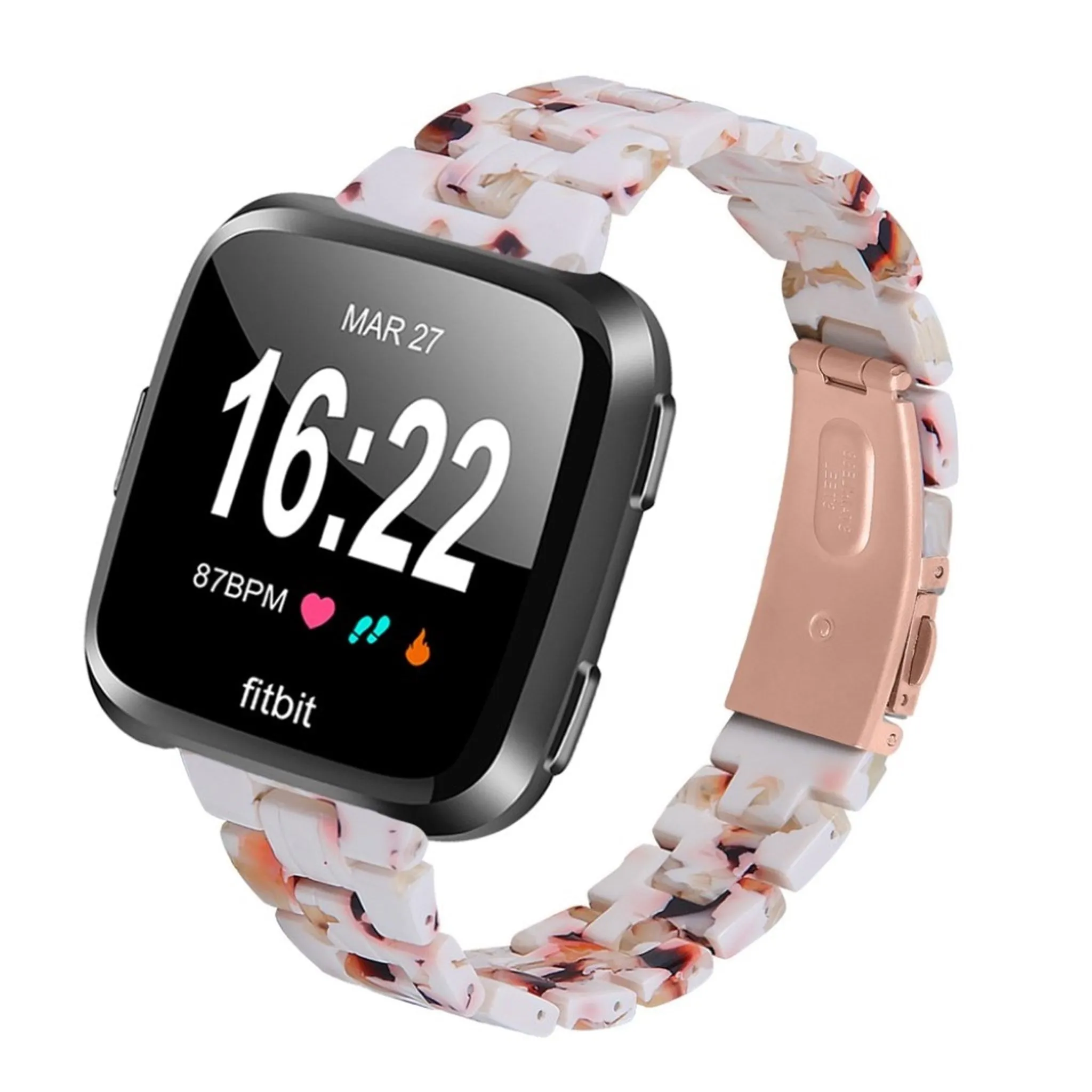 Fitbit Versa 2 / Versa Lite color print watch band - White Mix