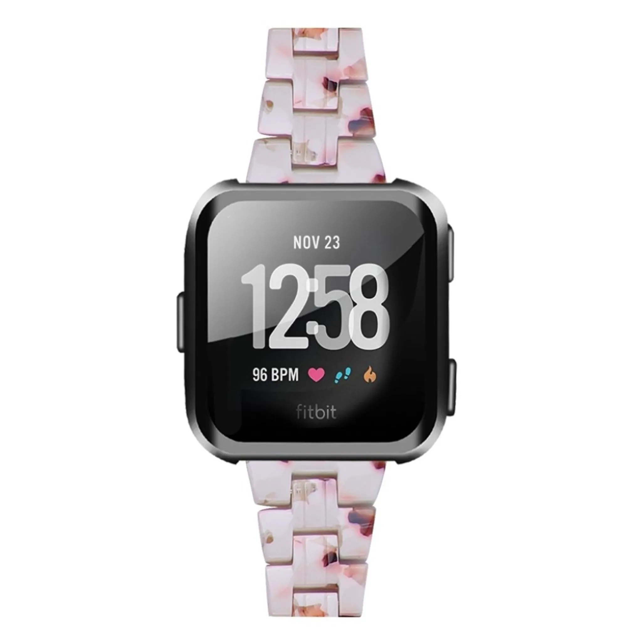 Fitbit Versa 2 / Versa Lite color print watch band - White Mix