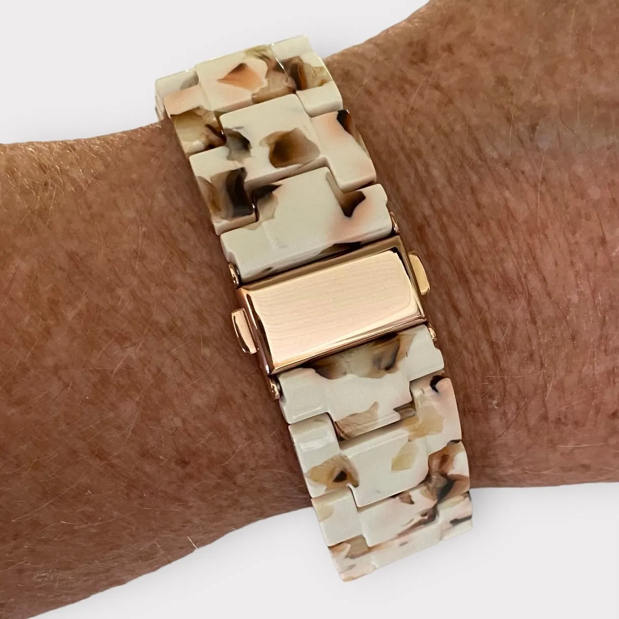 Fitbit Versa Resin Watchband With Black Adapters and Clasp