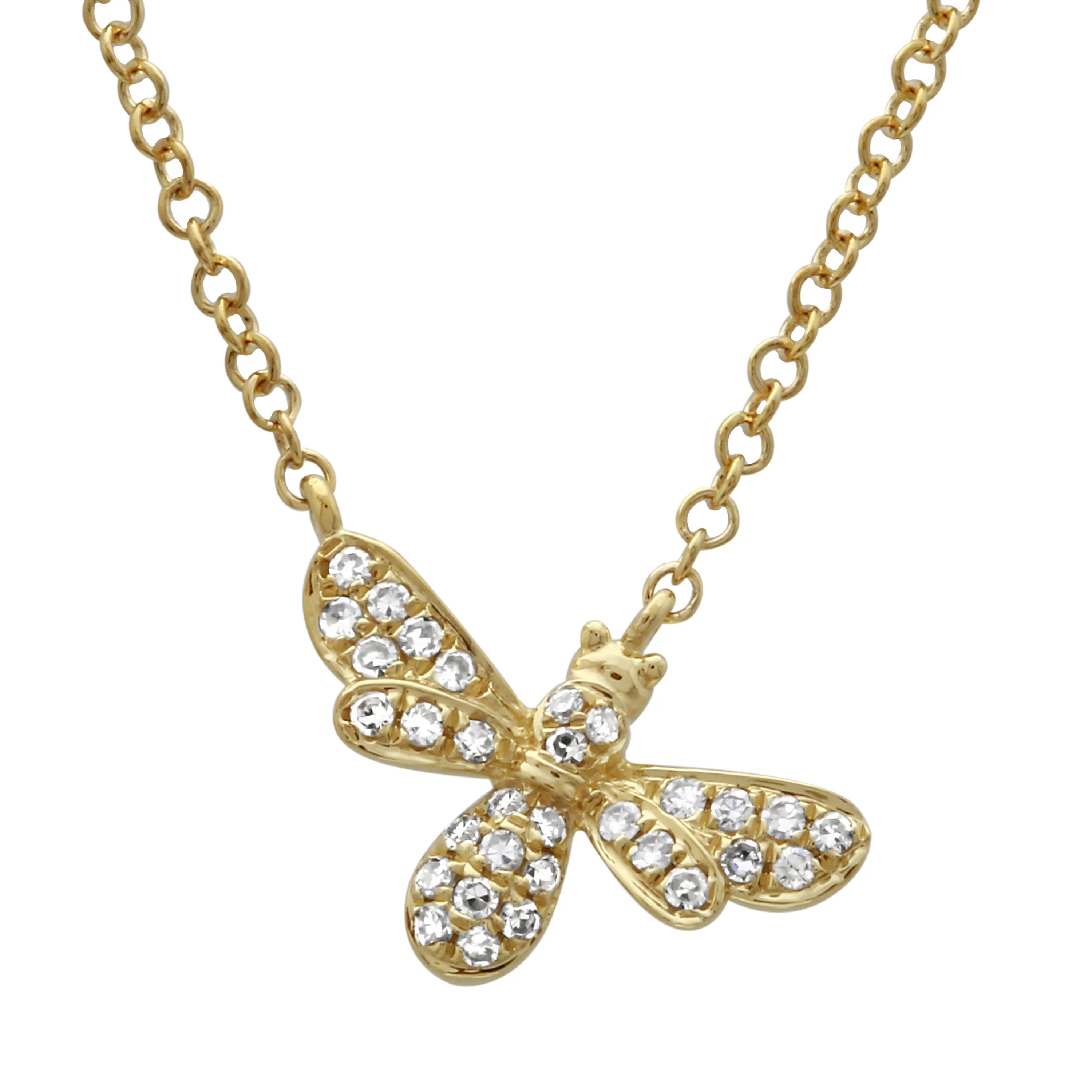 Floating Bee Pendant