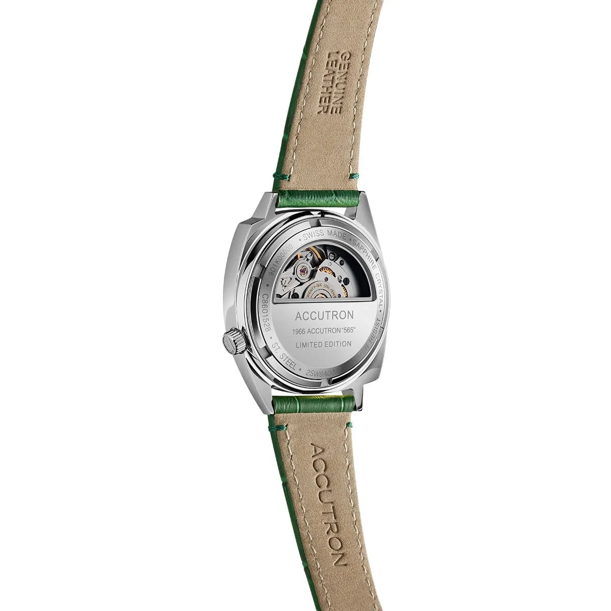Football Cross Hatch Watch - Green