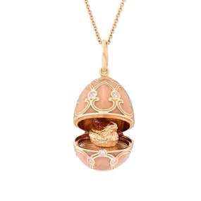 FPalais Tsarskoye Selo Rose Locket With Hen Surprise
