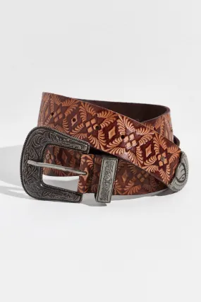 Free People Outlaw Embossed Belt