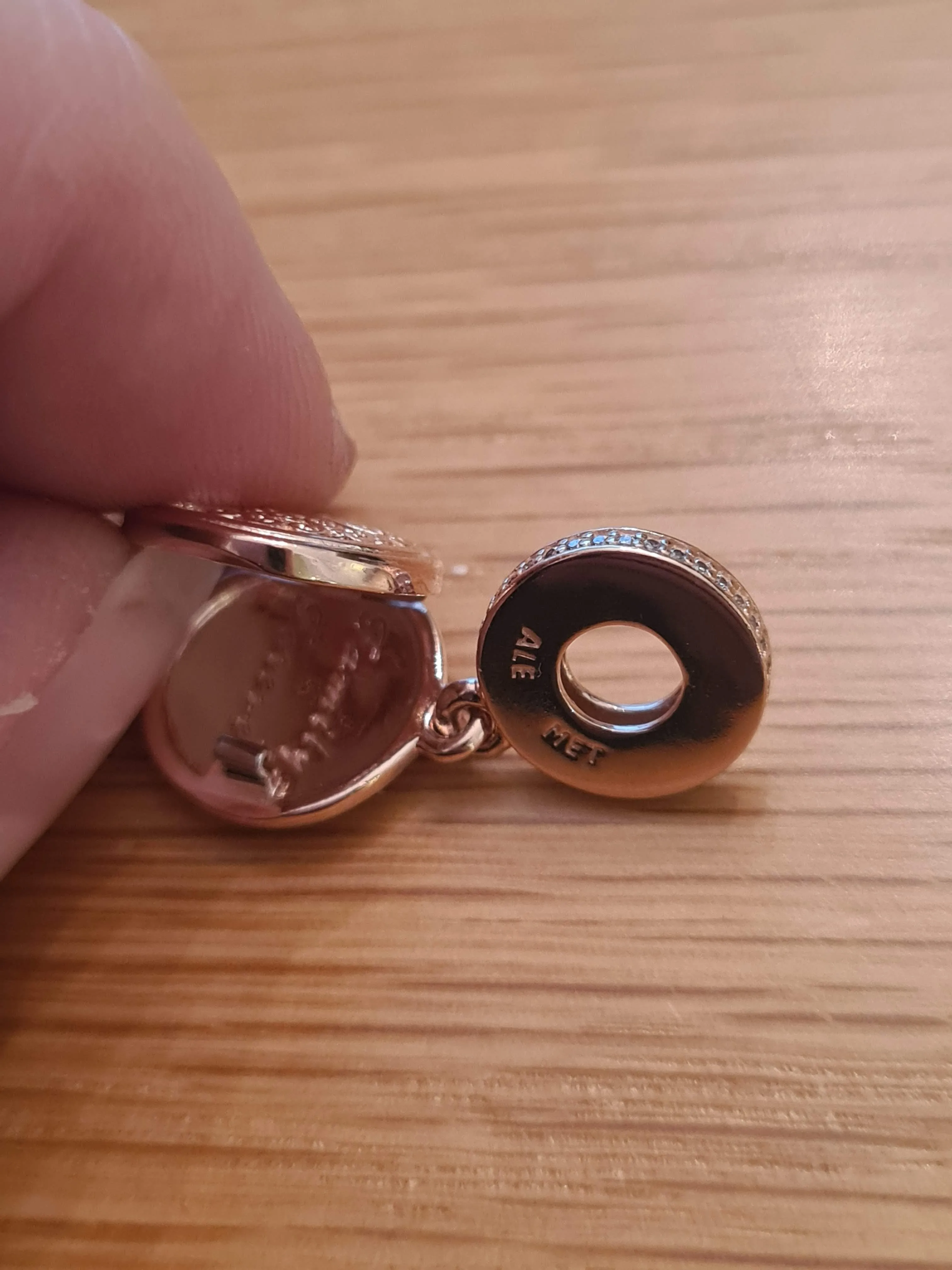 Genuine Pandora Brand New Rose Gold Family Tree Roots Forever Charm Pendant