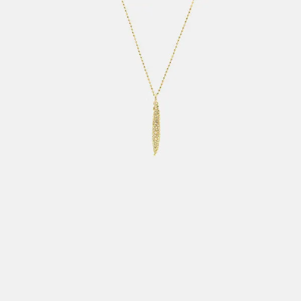 Gold-Dipped Mini "Galaxy Cluster" Pendant Necklace 20 inch
