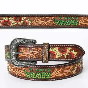Grand Mesa Hand Tooled Leather Belt