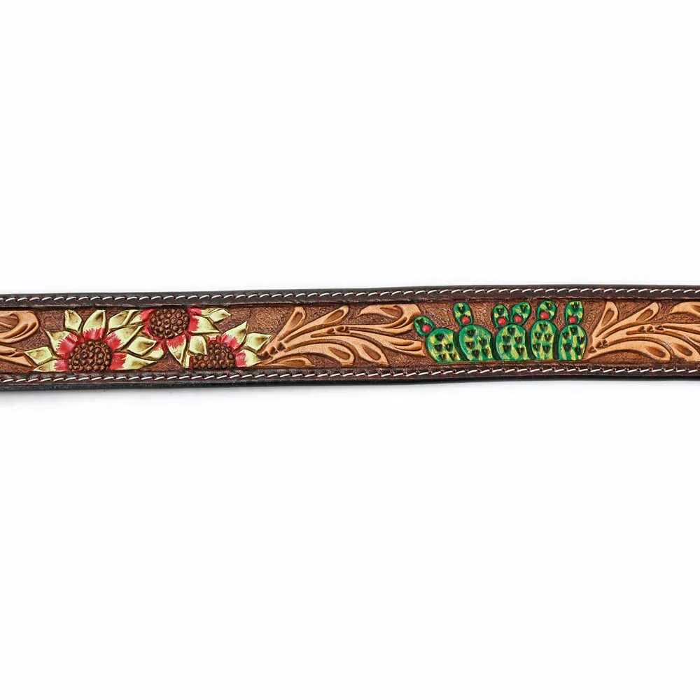 Grand Mesa Hand Tooled Leather Belt