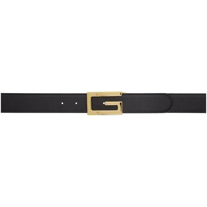 Gucci Reversible Black and Brown G Belt
