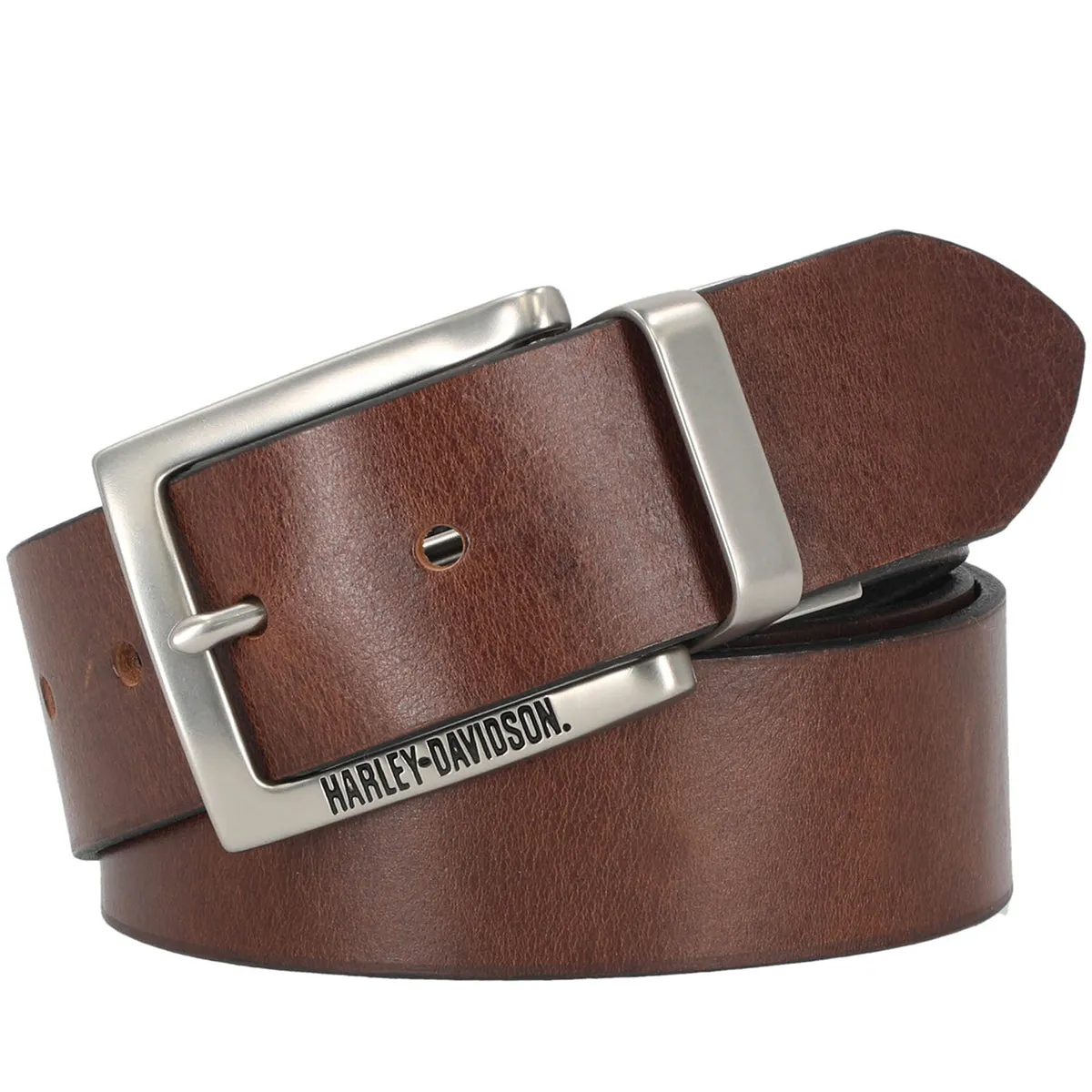 Harley-Davidson MOD Reversible Belt, Black/Cognac BMM012/66