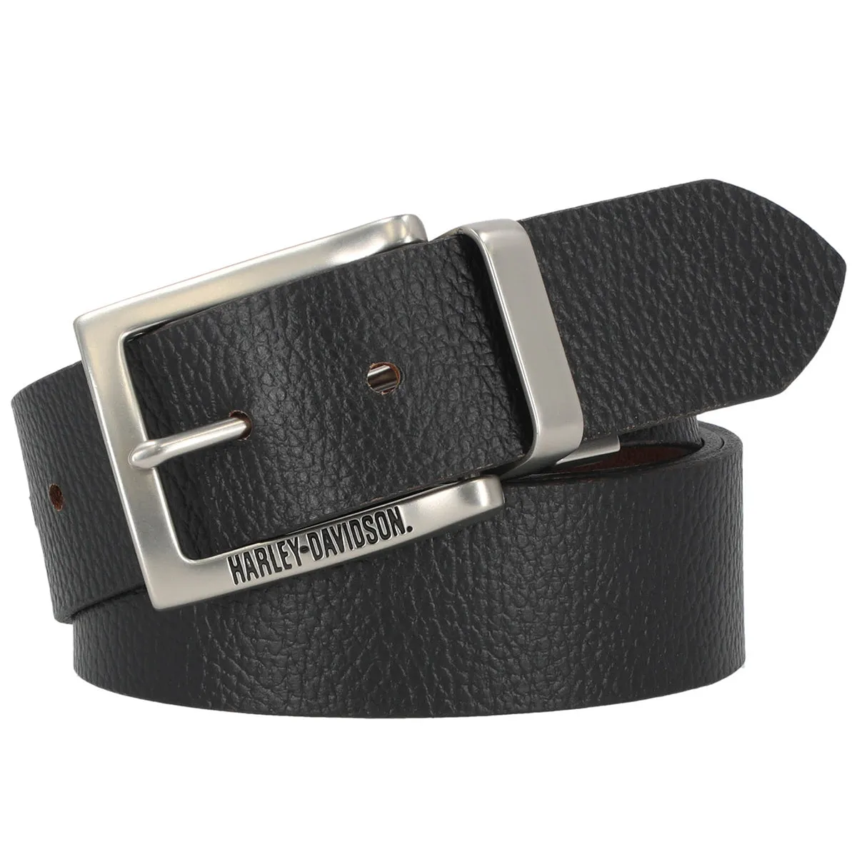 Harley-Davidson MOD Reversible Belt, Black/Cognac BMM012/66