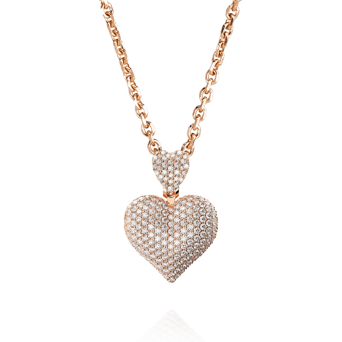 Heart Locket Pavé