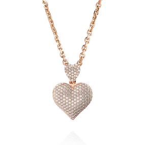 Heart Locket Pavé