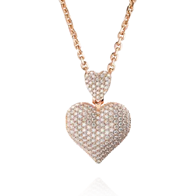 Heart Locket XL Pavé