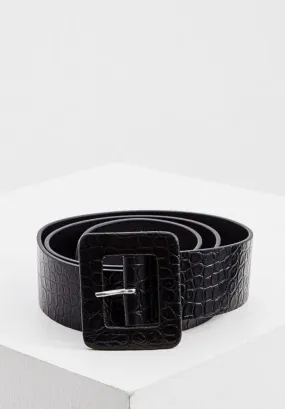 Hidesia Croc Embossed Belt