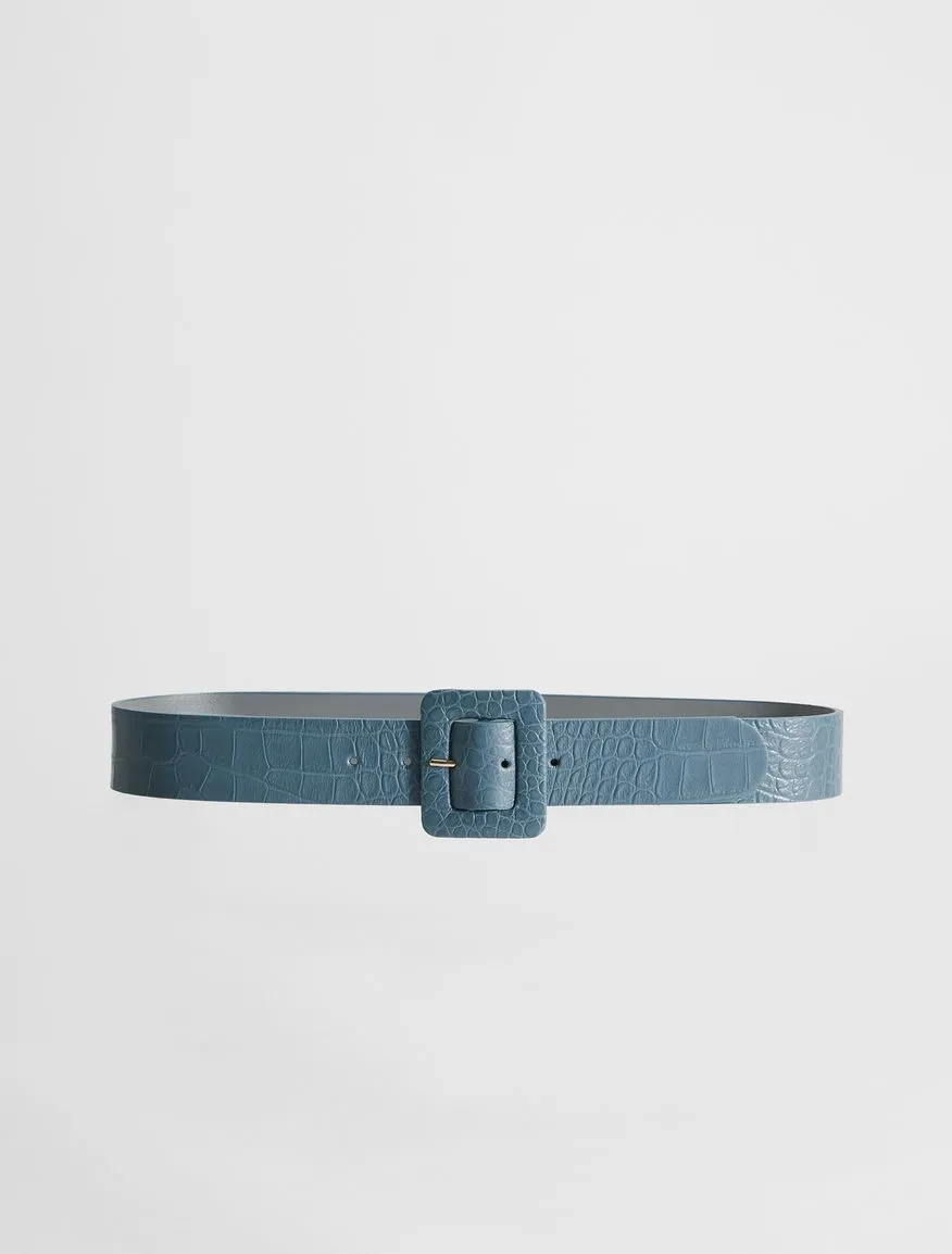 Hidesia Croc Embossed Belt