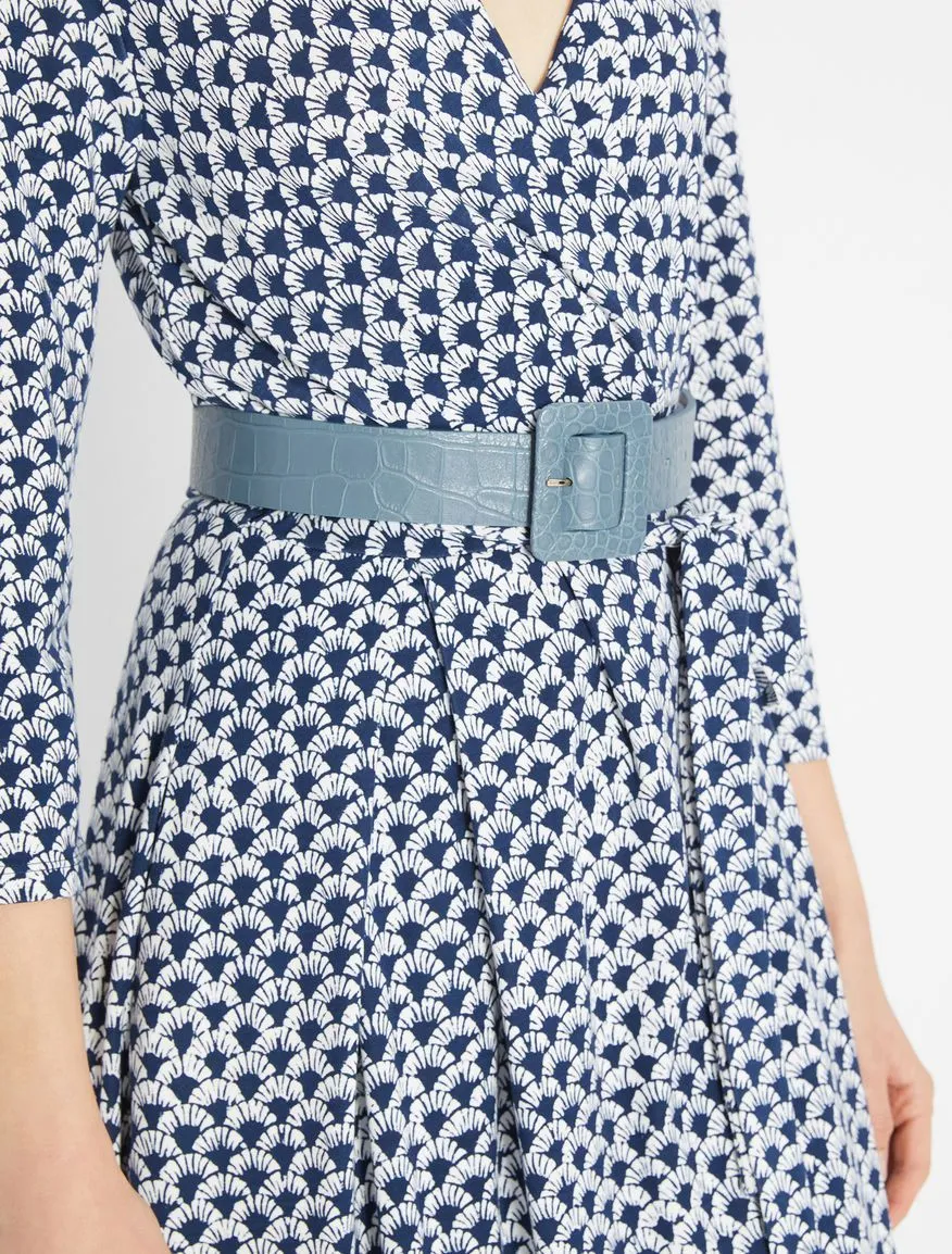 Hidesia Croc Embossed Belt
