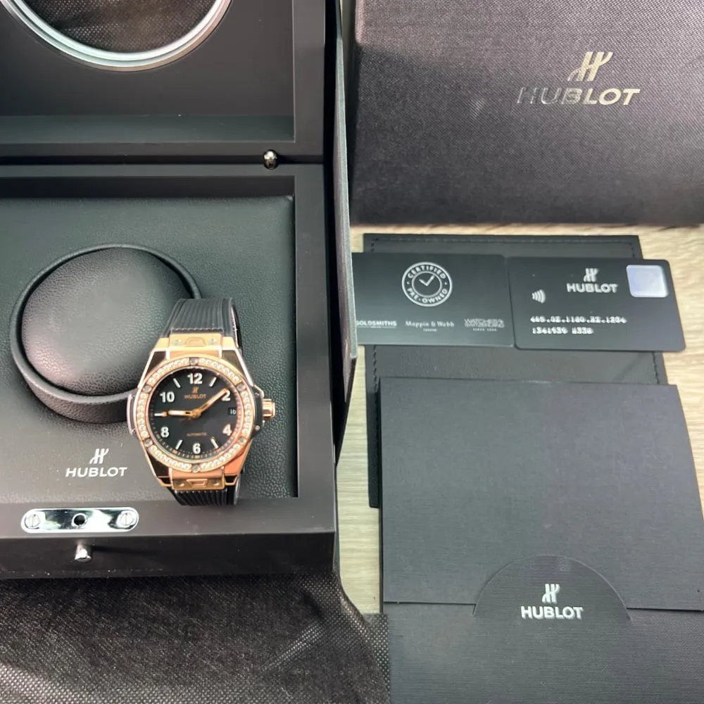 Hublot Big Bang One Click King Gold Diamonds 465.OX.1180.RX.1204 (2019)