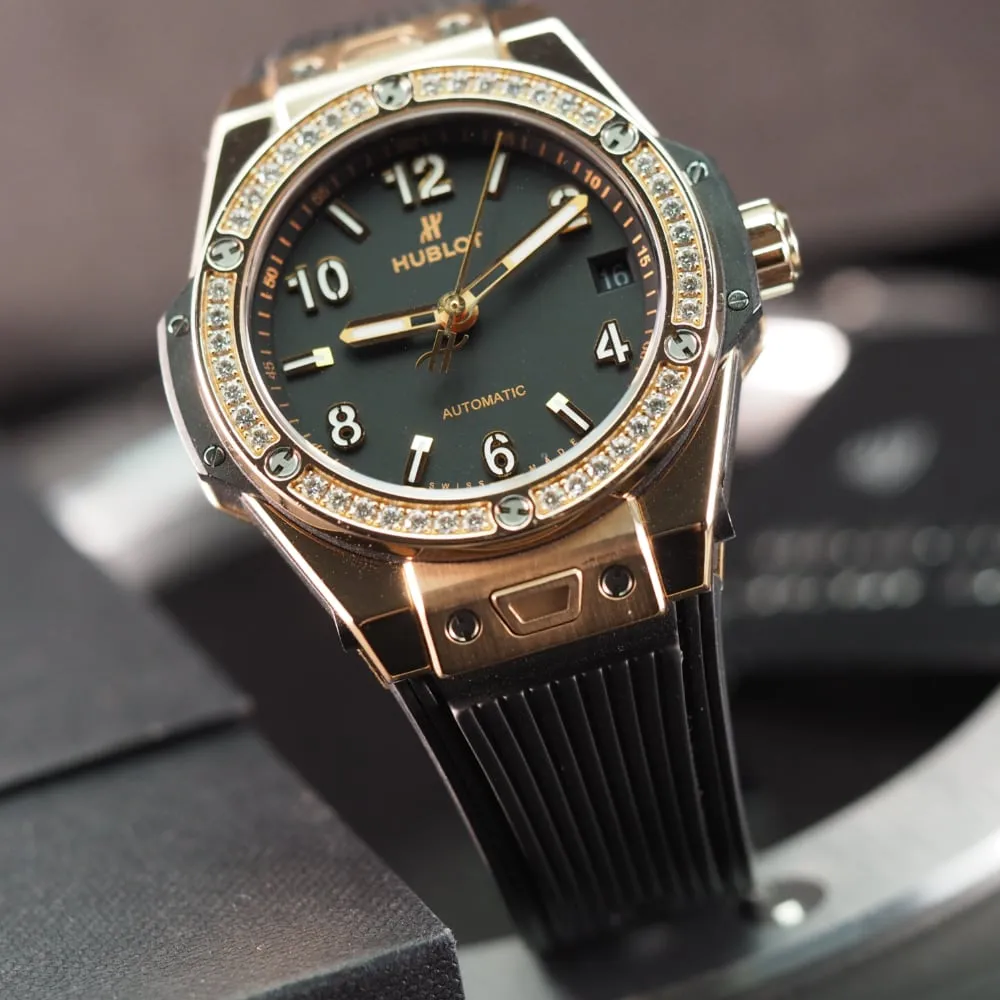 Hublot Big Bang One Click King Gold Diamonds 465.OX.1180.RX.1204 (2019)