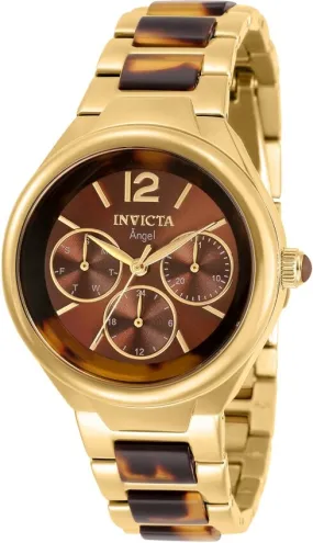Invicta Angel Quartz Brown Dial Ladies Watch 32069
