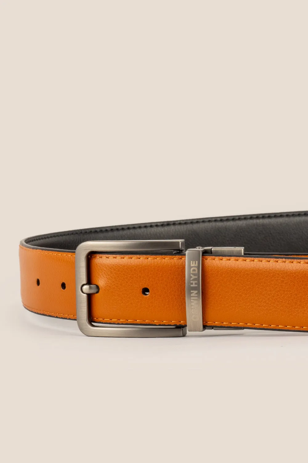 Jim Reversible Black Tan