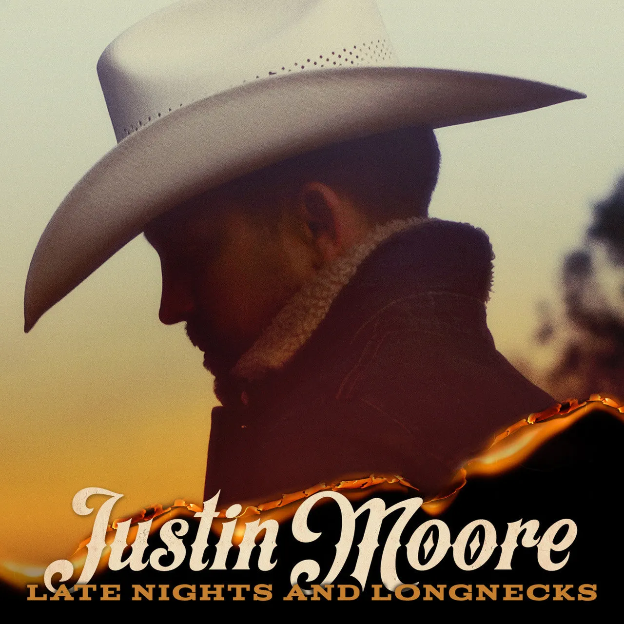 Justin Moore Back Roads 6X Premium Wool Chocolate Cowboy Hat 0625CH