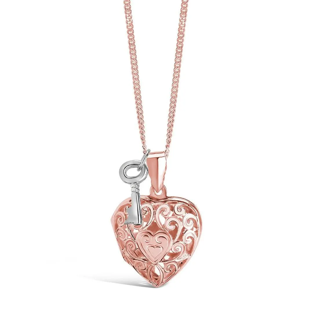 Key Locket | Rose Gold