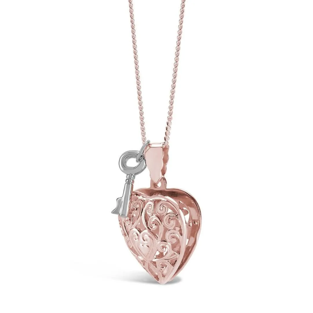 Key Locket | Rose Gold