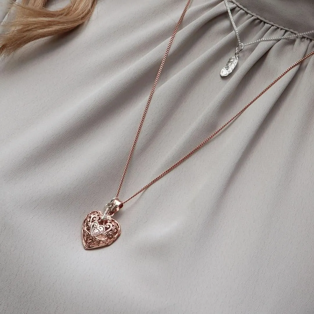 Key Locket | Rose Gold