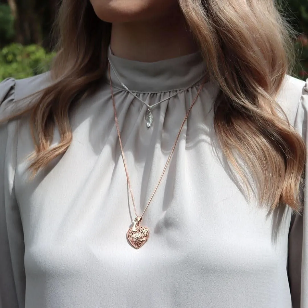 Key Locket | Rose Gold