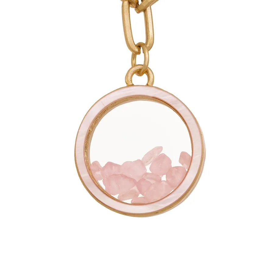 KTxBB 'Dancing Stones' Locket Necklace Set