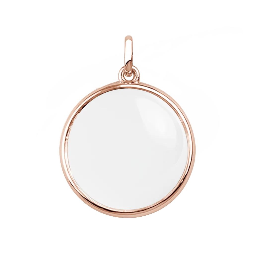 Large Rose Gold Locket