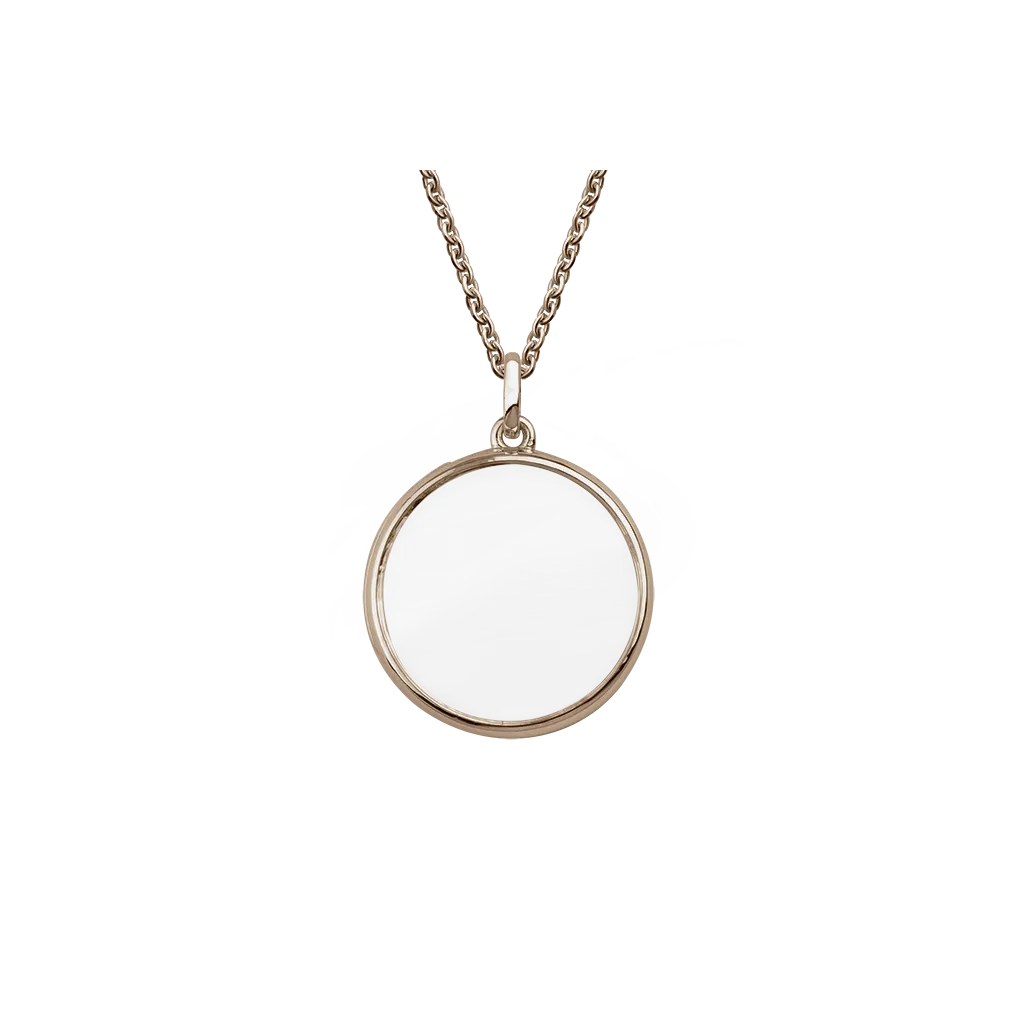 Large Rose Gold Locket