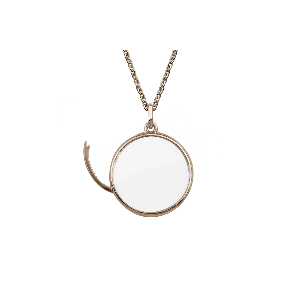 Large Rose Gold Locket