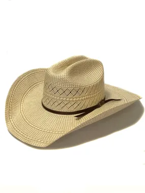 Larry Mahan MSL342COWX4414 10X COWBOY Straw Hat Ivory Tan