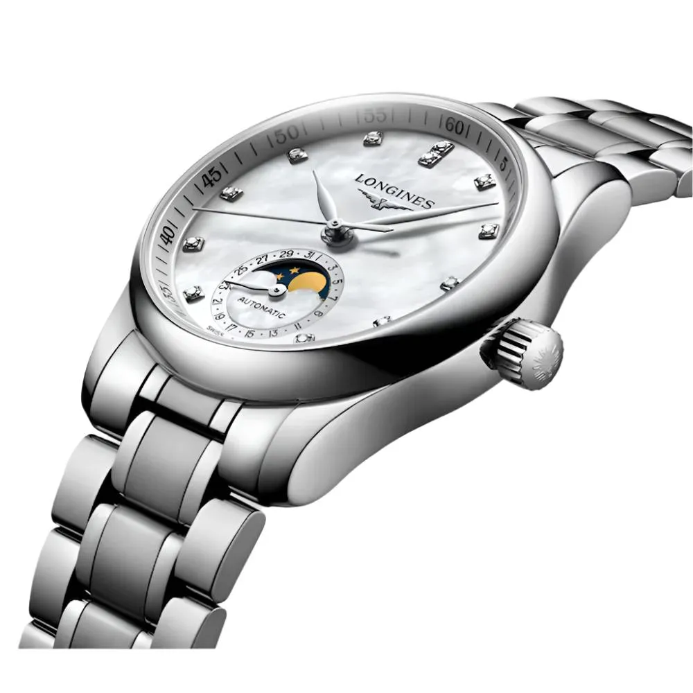 Longines Master Collection Moonphase 34mm Automatic Watch