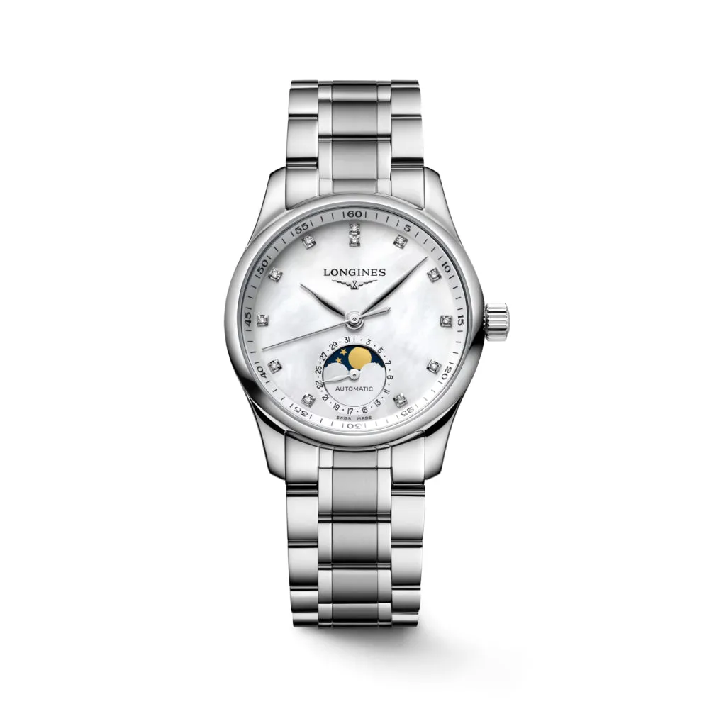 Longines Master Collection Moonphase 34mm Automatic Watch