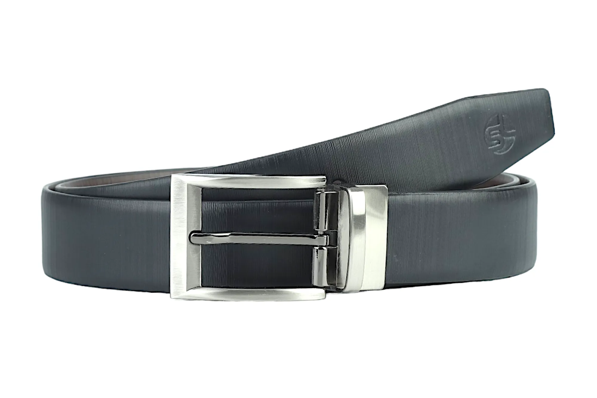 Mens Premium Reversible leather Formal Belt 90989