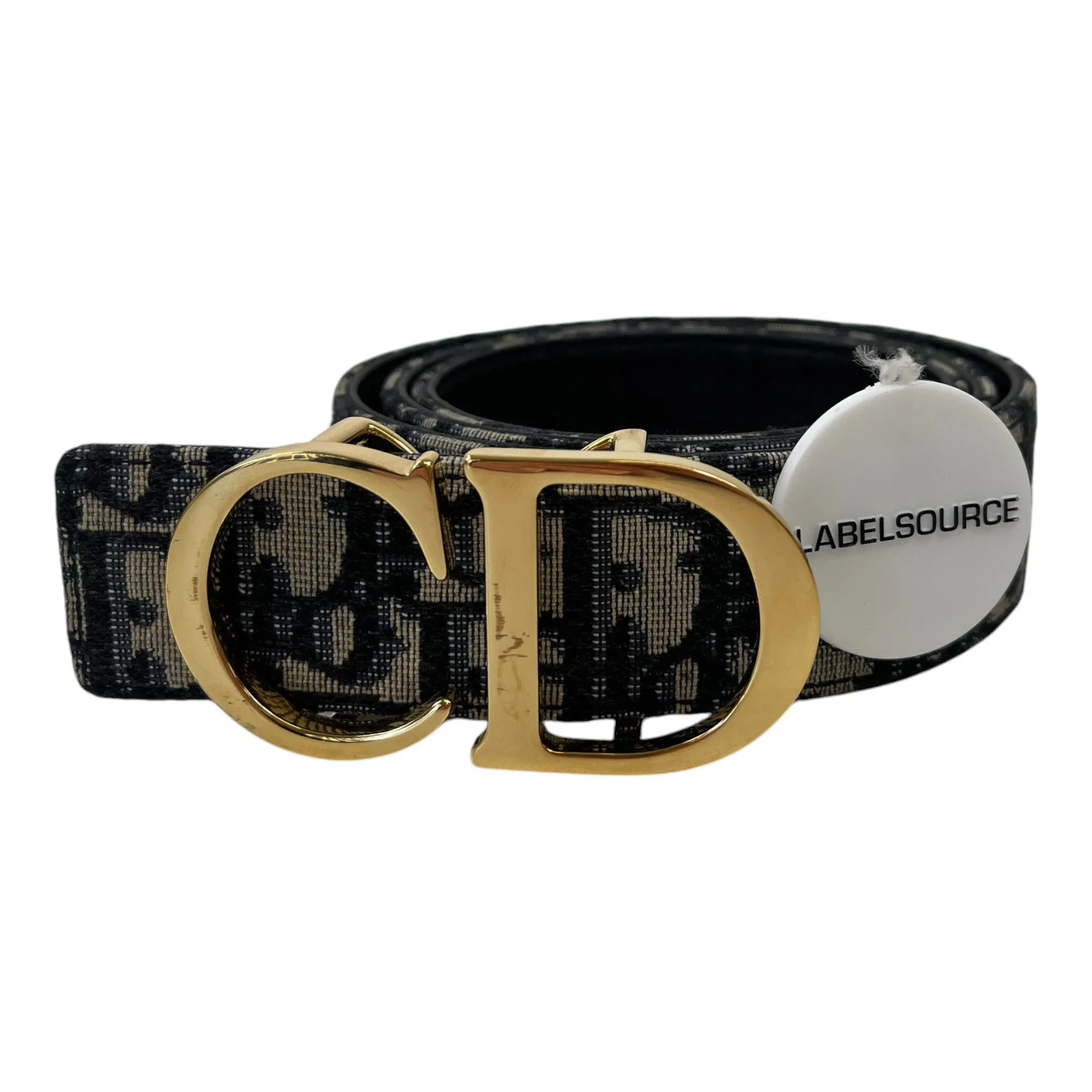 Men's Reversible Oblique Belt Navy