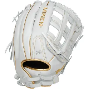 Miken White Gold PRO Series 13.5 Slowpitch Fielding Glove - PRO135-WG
