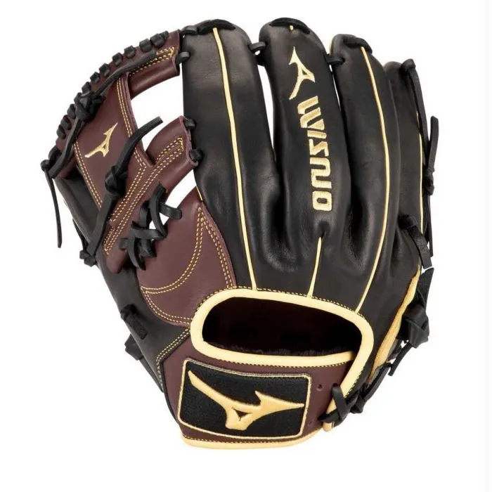 Mizuno MVP Prime 11.75 Inch LHT Baseball Glove - Black/Brown