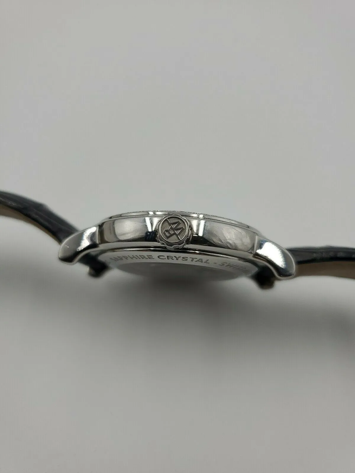New Raymond Weil Women's 2837-SLS-00296 Maestro Blue Mother Pearl Diamond $3850
