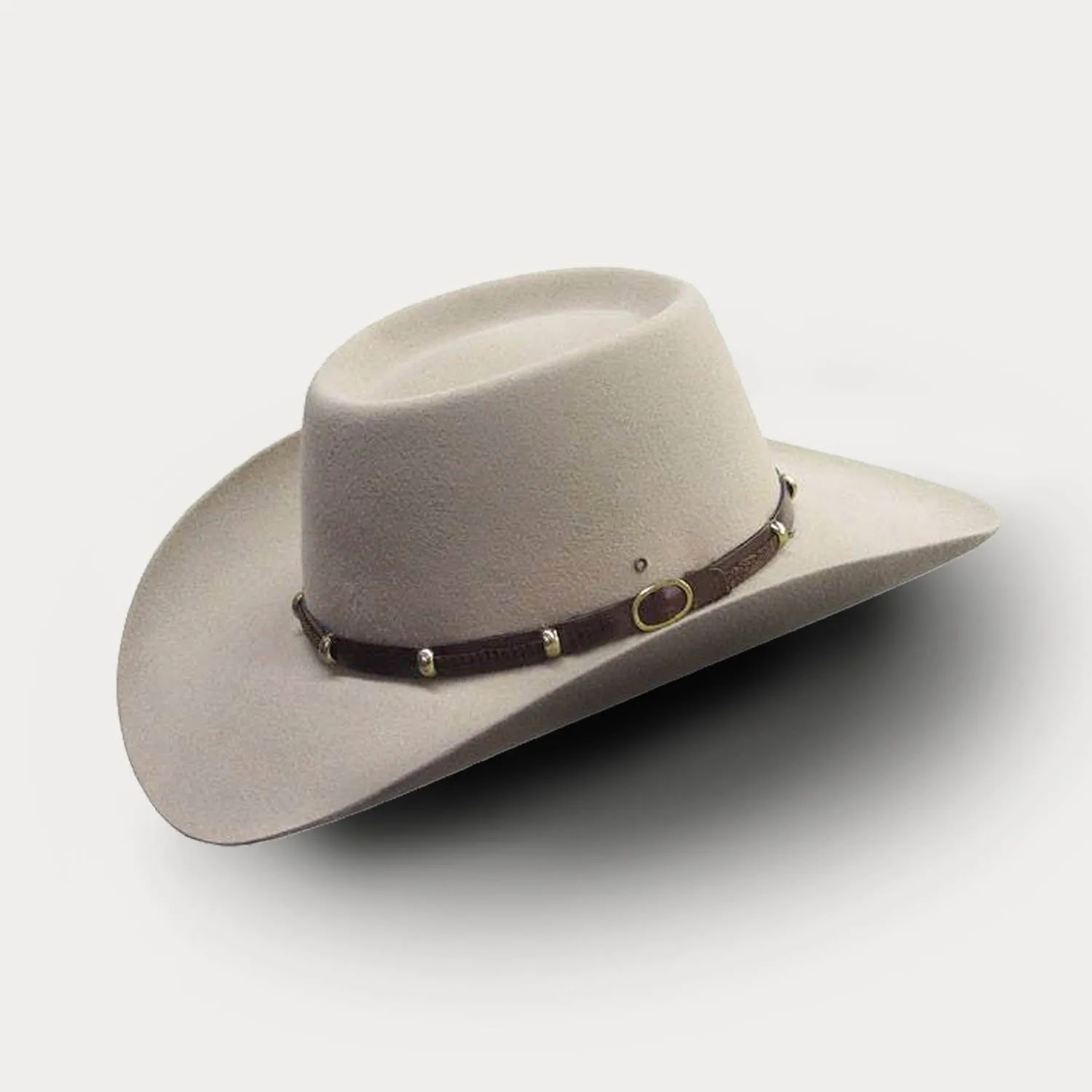 Open Road  Felt Cowboy Hat-Natural