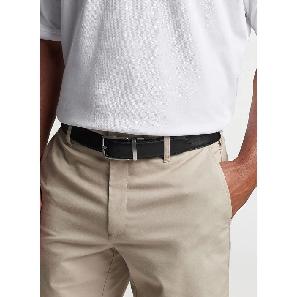 Peter Millar Reversible Leather Belt - Black/Brown*