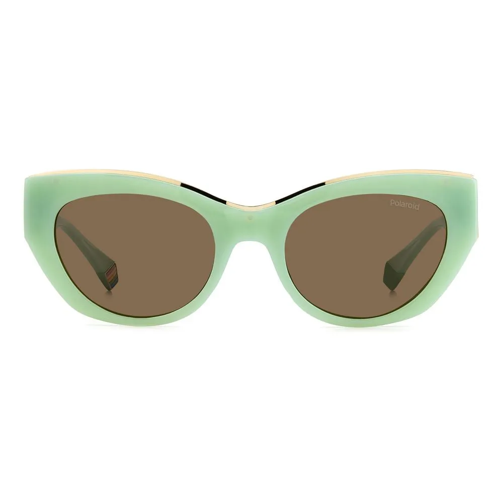 Polaroid Green Resin Sunglasses
