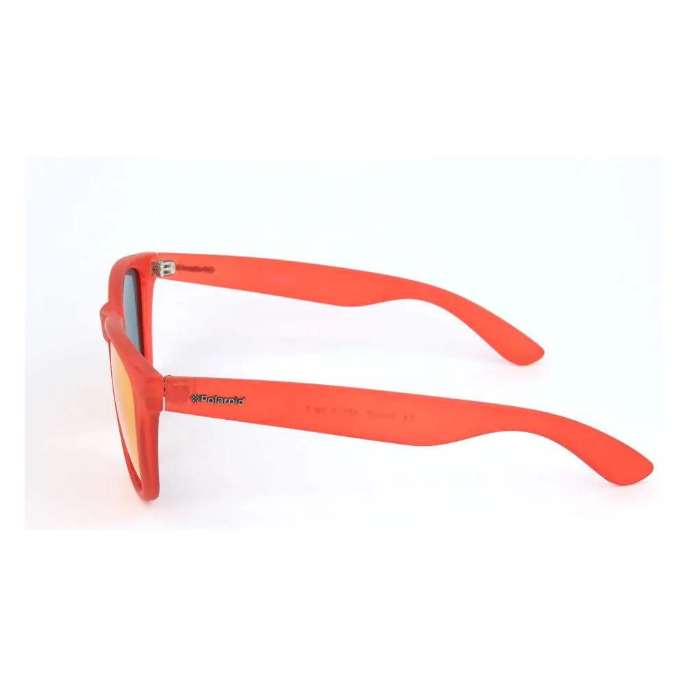 Polaroid Red Plastic Sunglasses