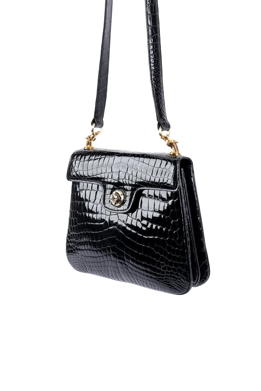 Polished Crocodile Bag