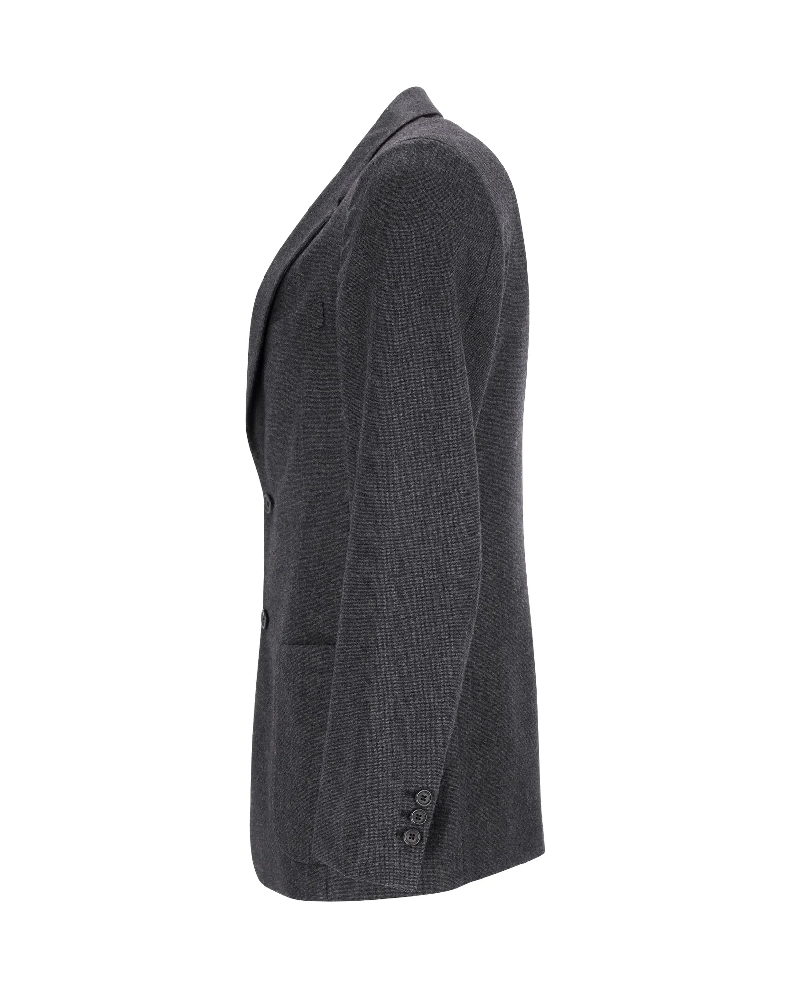 Prada Single-Breasted Blazer in Black Virgin Wool