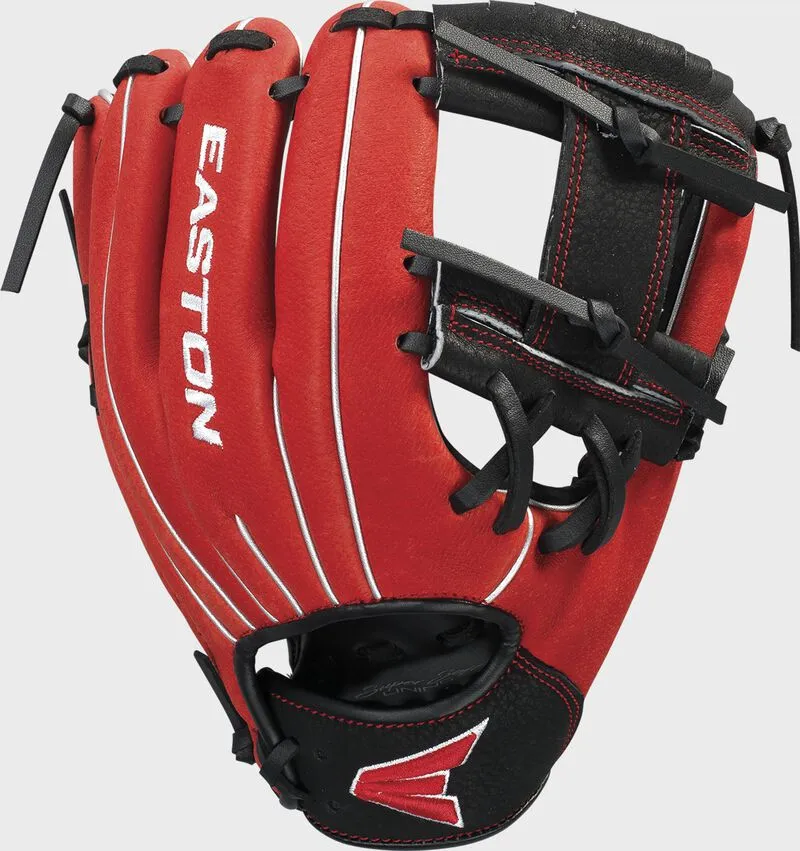 Professional Youth Series 10in Youth Baseball Glove LH Red/Black