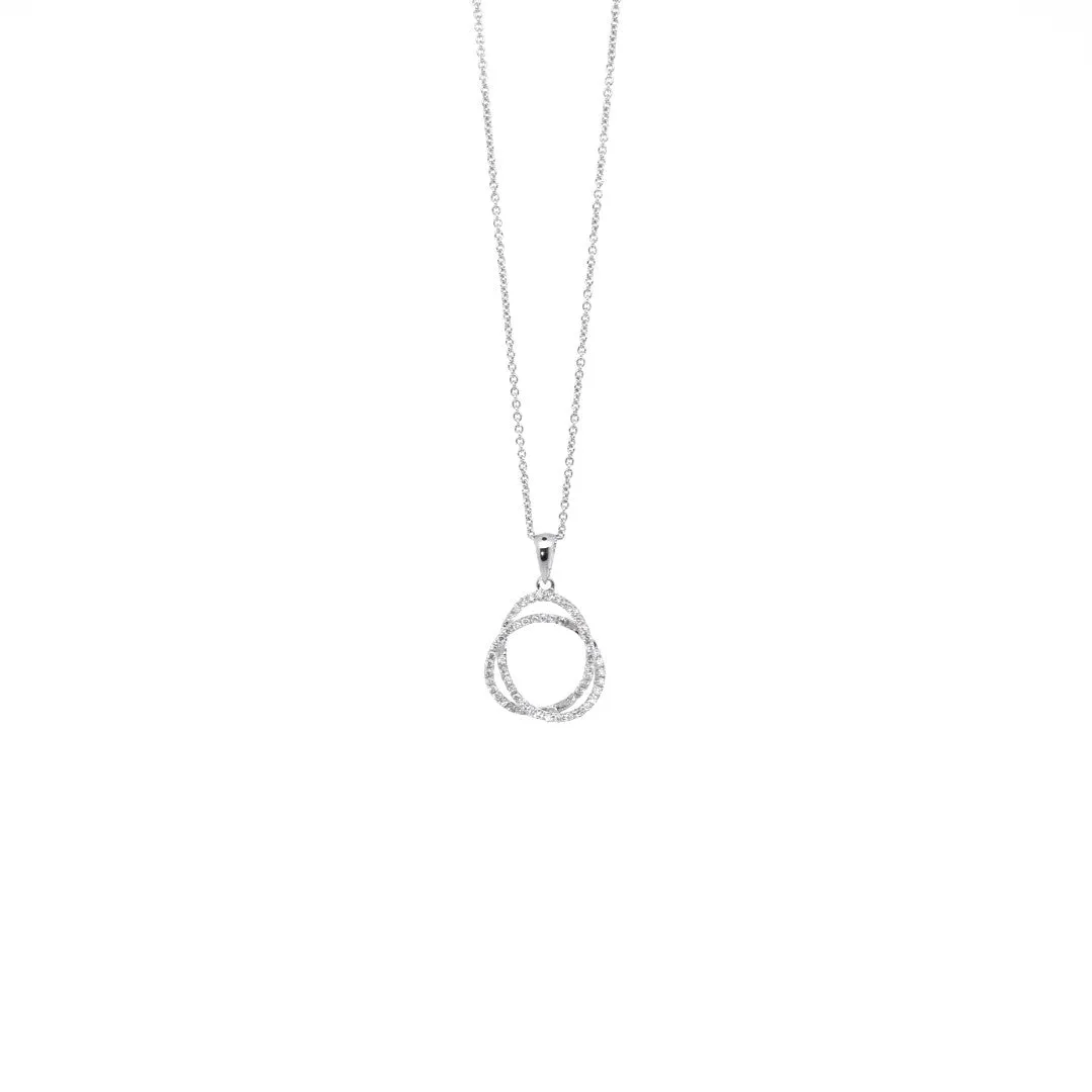 "KITTY" - Diamond Pendant