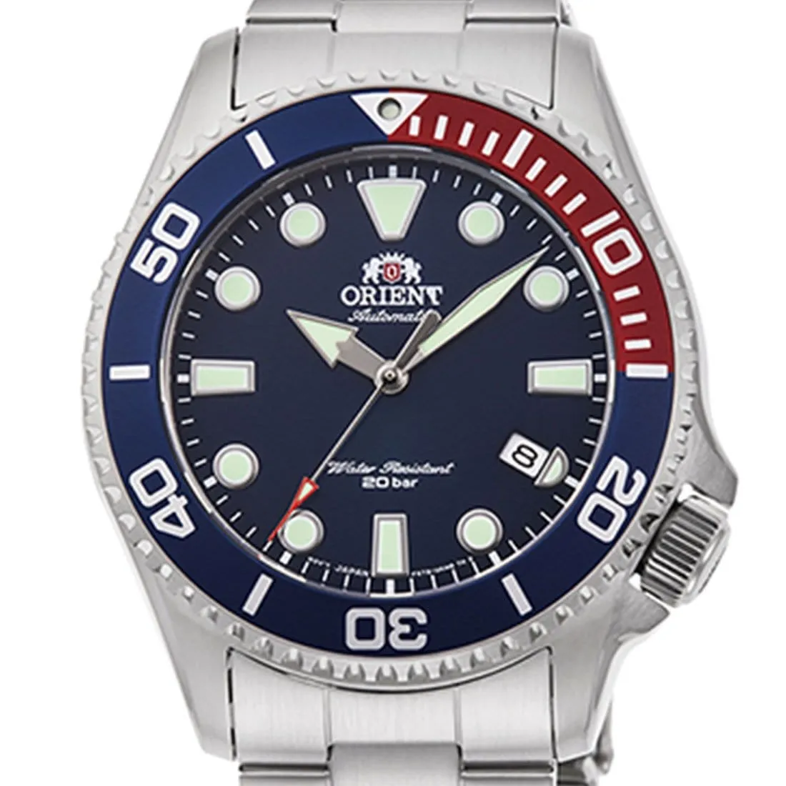 RA-AC0K03L RA-AC0K03L10B Orient Automatic Pepsi Bezel Casual Diver Watch
